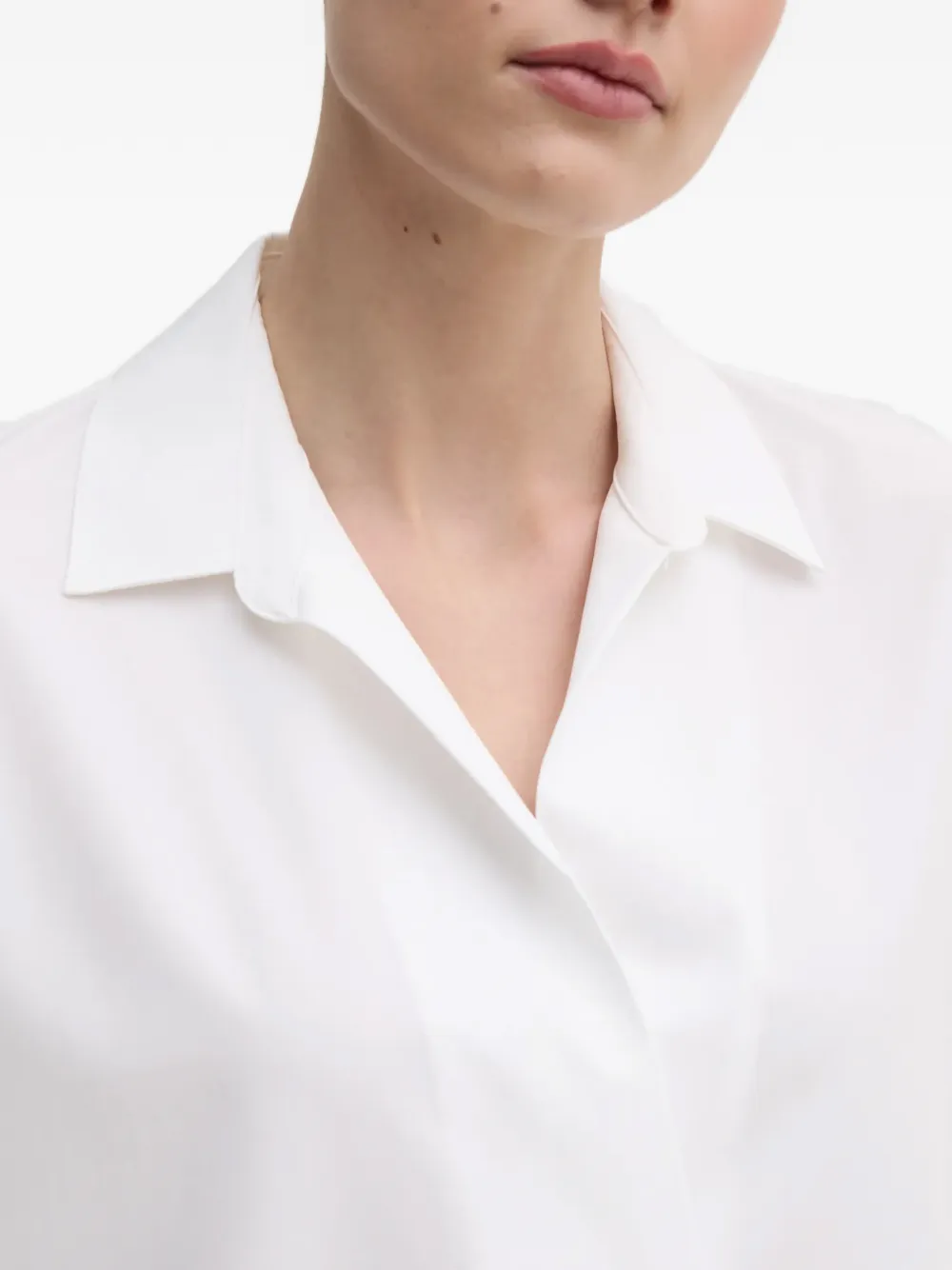 Joseph Ribkoff Blouse met V-hals Wit