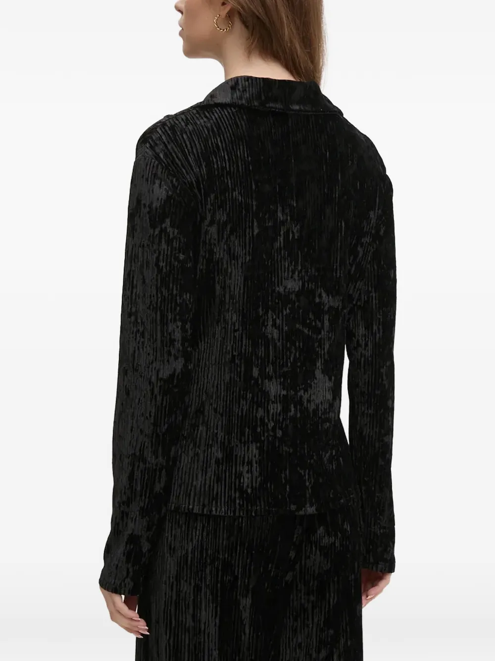 Joseph Ribkoff Blouse met knopen en textuur Zwart