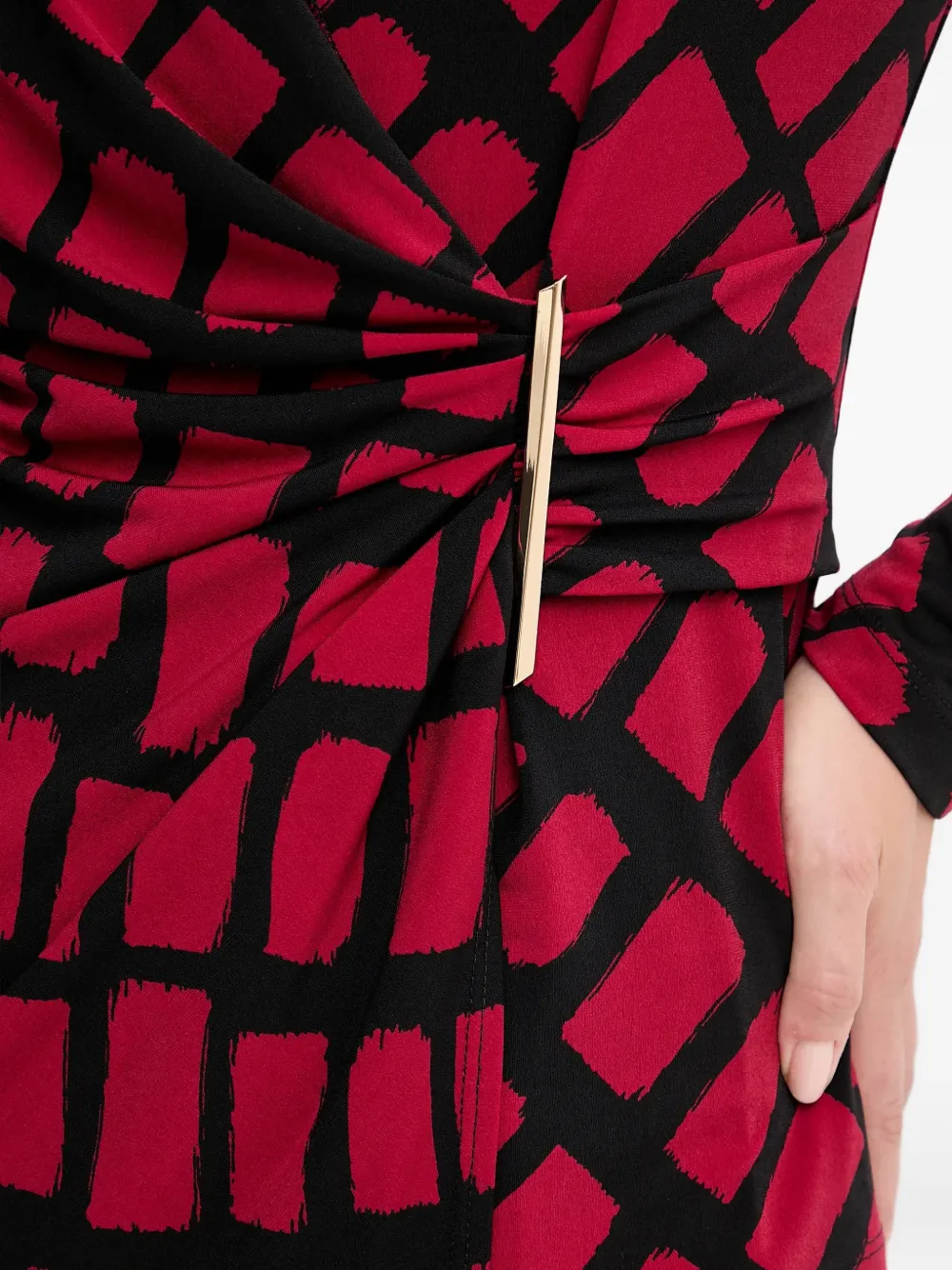 Joseph Ribkoff Zijden blouse Rood