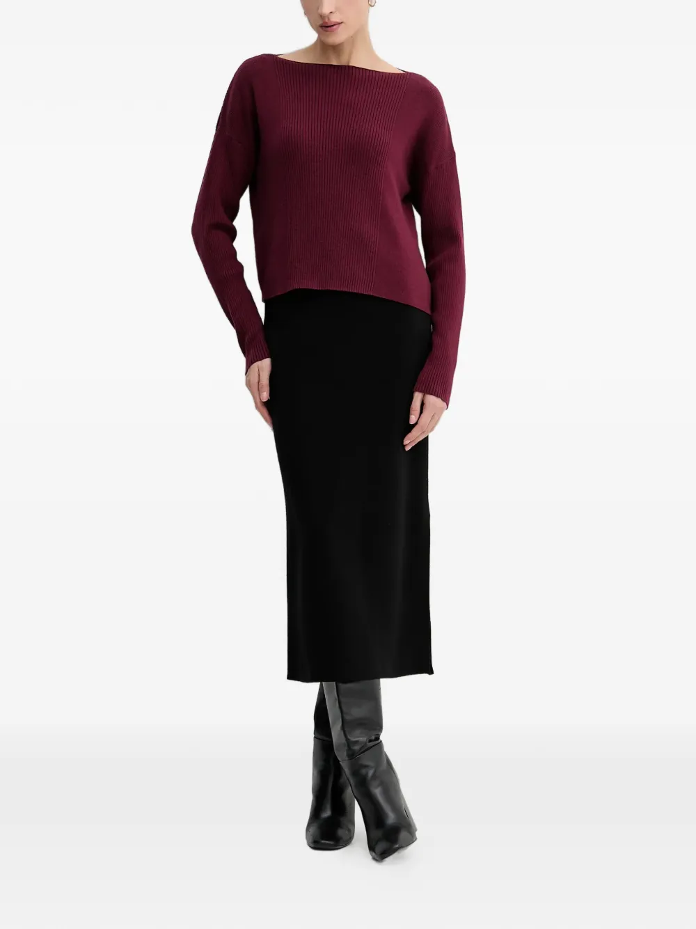 Joseph Ribkoff slit midi skirt | Faldas rectas | Image 2