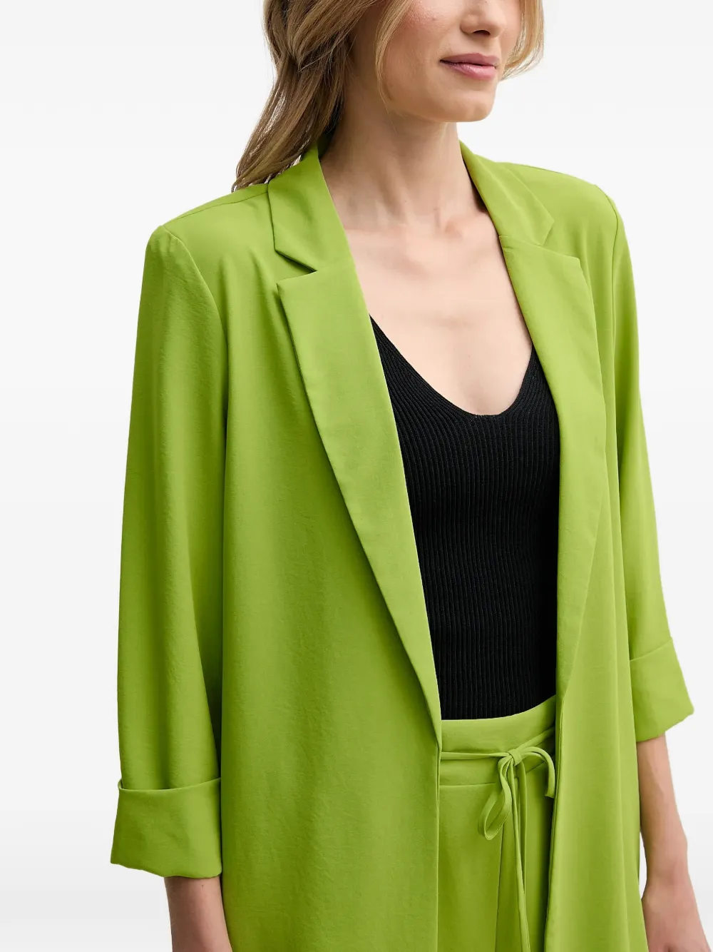 Joseph Ribkoff Blazer met bewerkte revers Groen