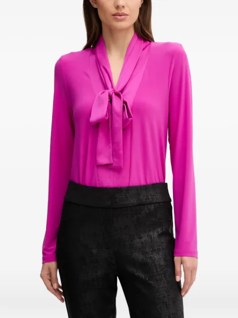 Joseph Ribkoff bow blouse