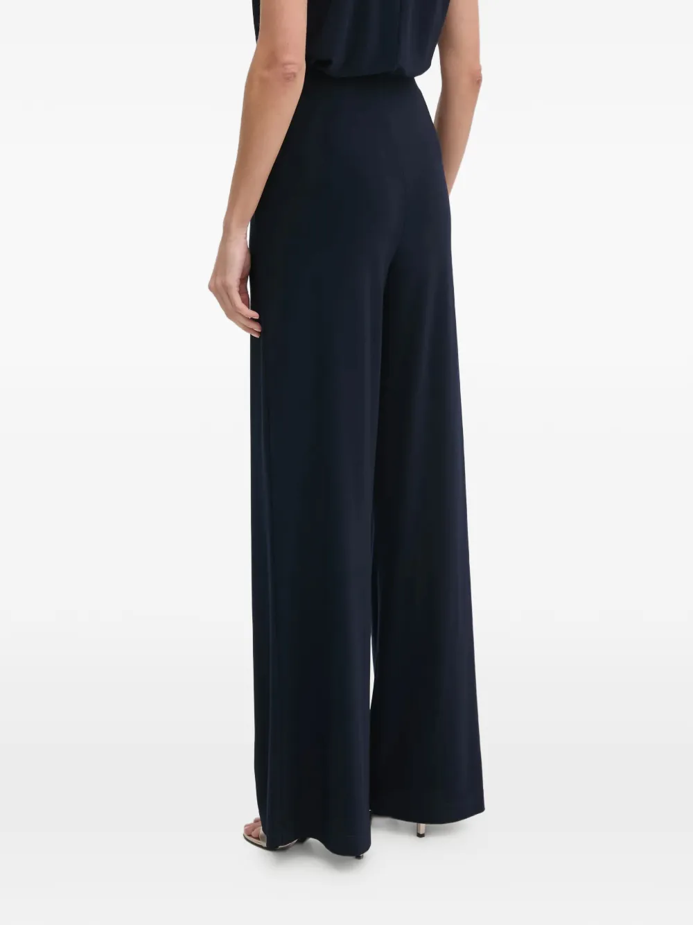 Joseph Ribkoff button-embellishment trousers - Blu