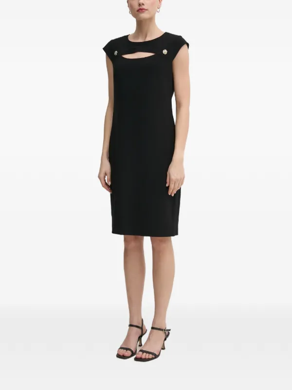 Joseph Ribkoff cut-out Embellished Mini Dress | Black | FARFETCH OM Joseph Ribkoff cut-out Embellished Mini Dress | Black | FARFETCH OM
