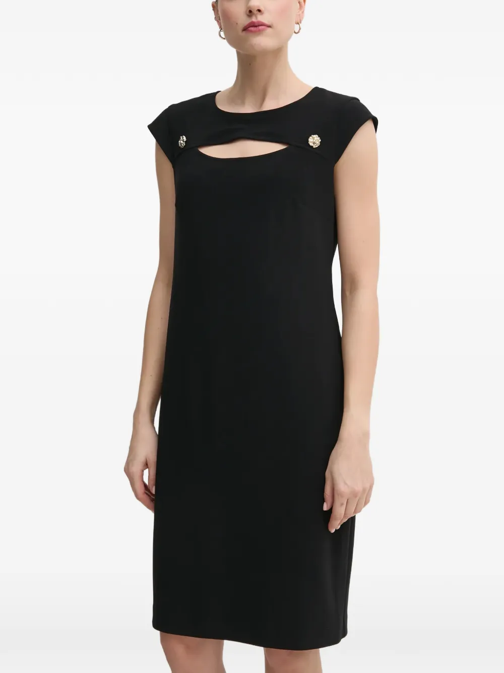 Joseph Ribkoff cut-out embellished mini dress - Nero