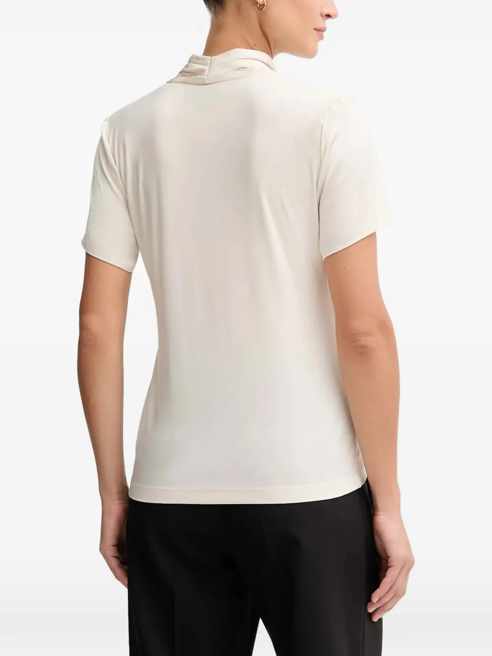  Joseph Ribkoff Short-sleeve Blouse - Neutrals 