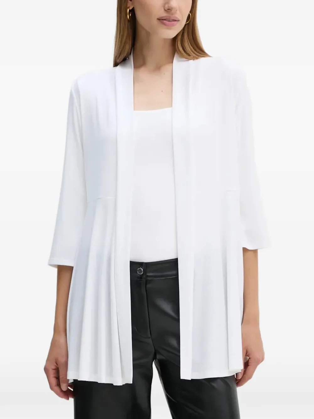 Joseph Ribkoff three-quarter-sleeved cardigan | White | Image 1
