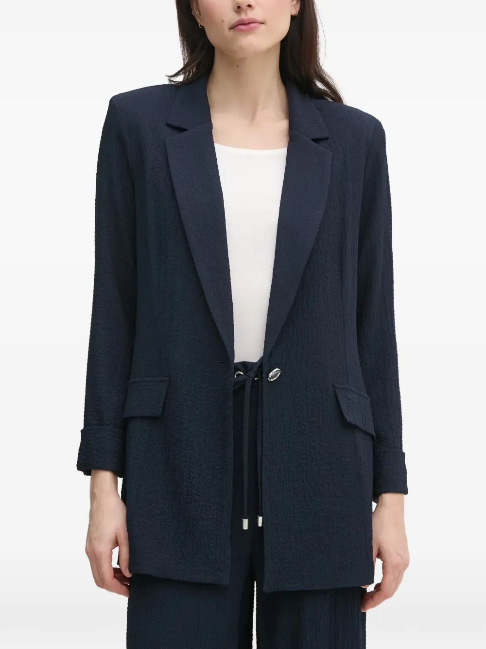Joseph Ribkoff textured blazer - Blu