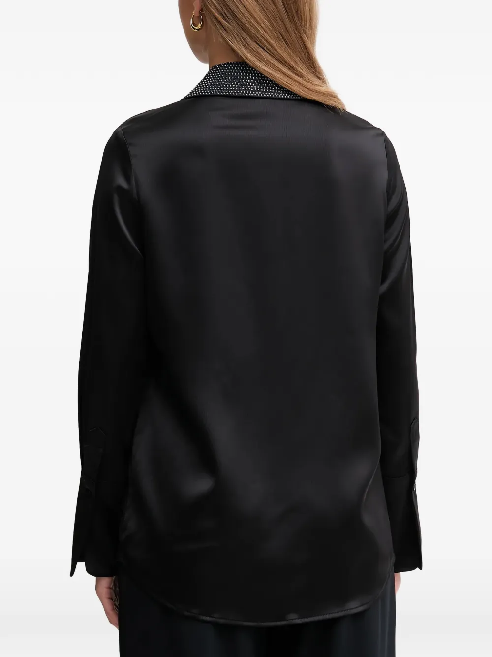  Joseph Ribkoff Collar-embellishment Shirt - Black 