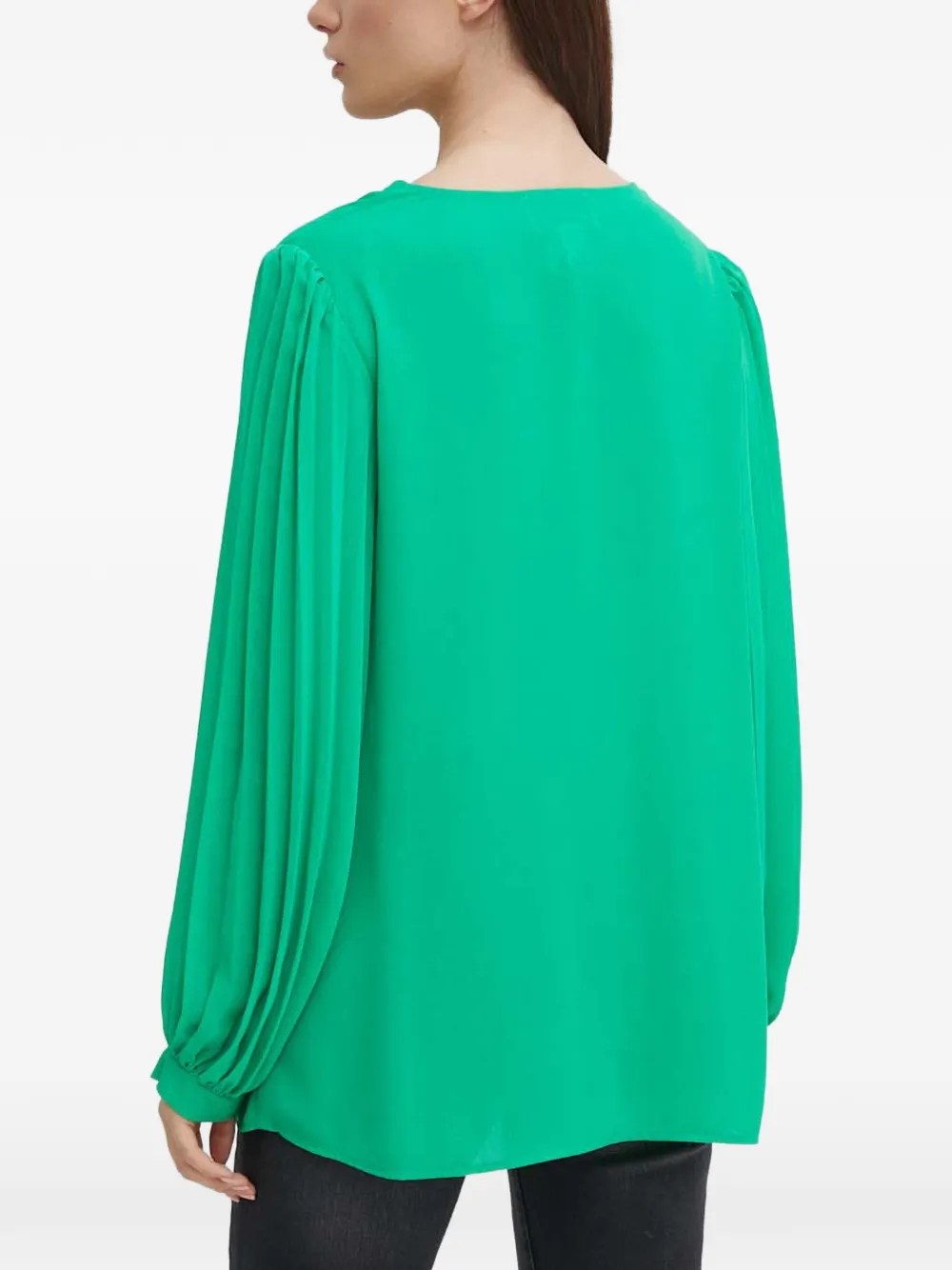 Joseph Ribkoff Geplooide blouse Groen