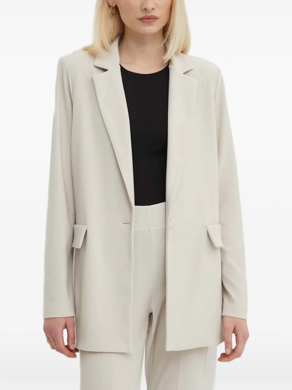 Joseph Ribkoff notched lapel blazer - Toni neutri