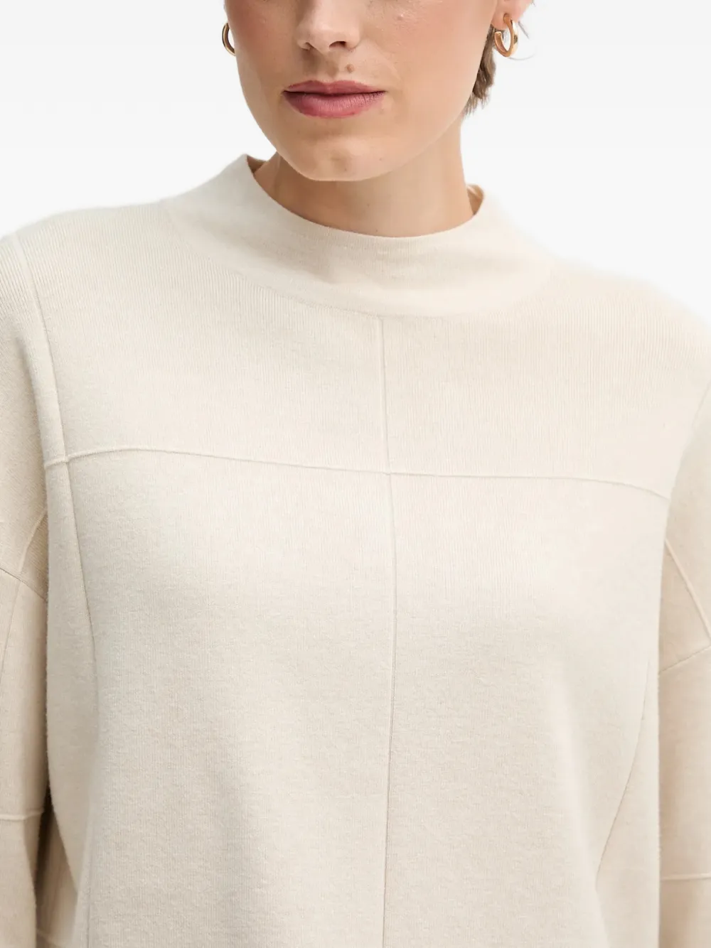 Joseph Ribkoff Trui met naaddetail Beige