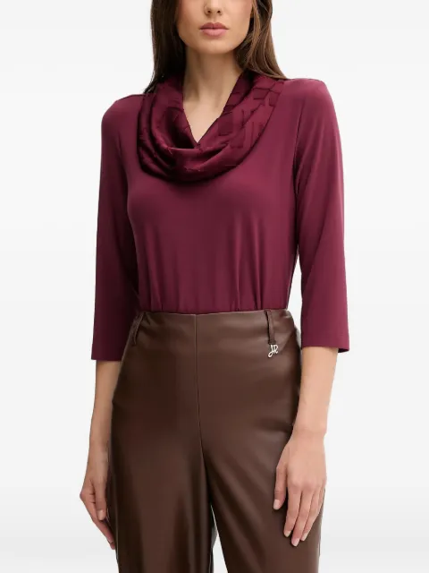 Joseph Ribkoff cowl-neck top