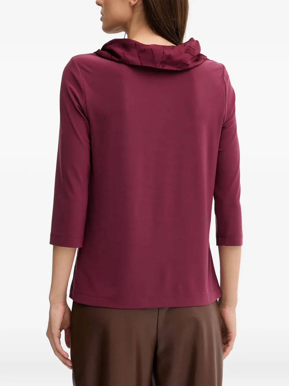  Joseph Ribkoff Cowl-neck Top - Red 
