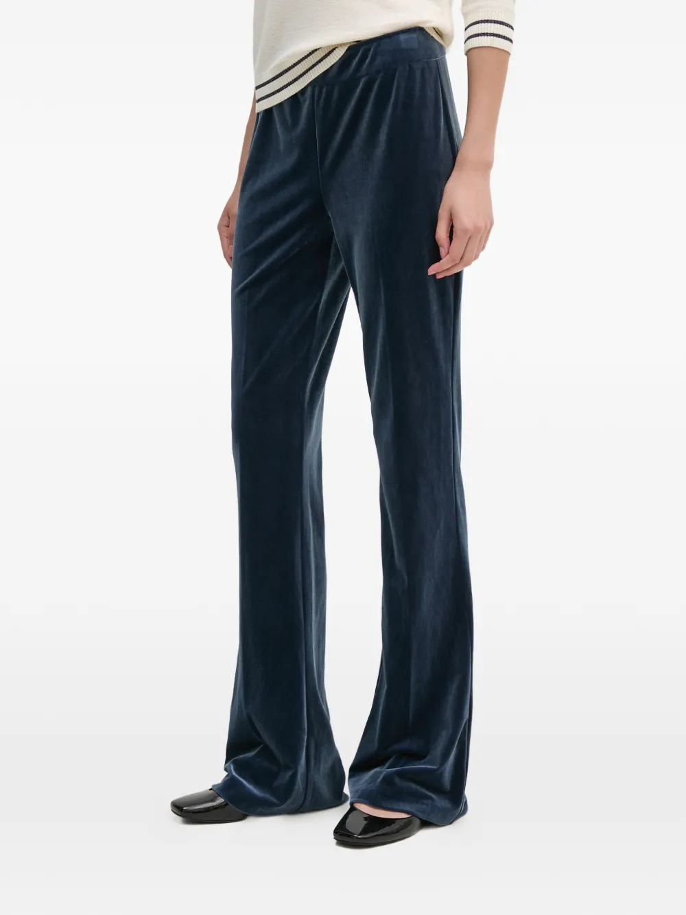 Joseph Ribkoff velvet trousers - Blau