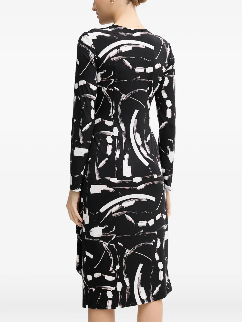 Joseph Ribkoff Jurk met print Zwart