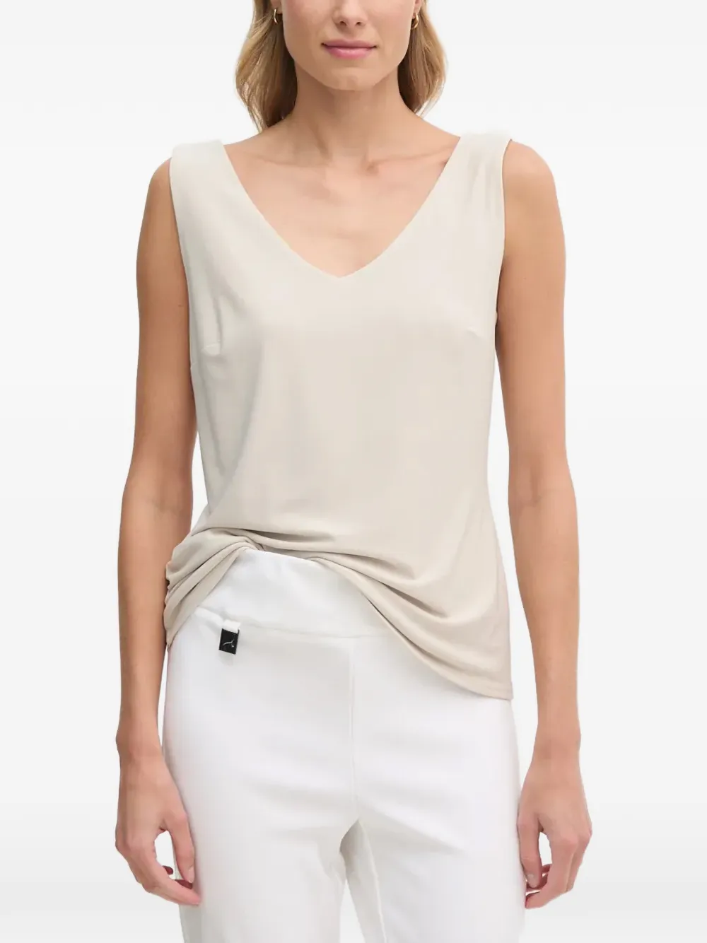 Joseph Ribkoff V-neck tank top - Toni neutri