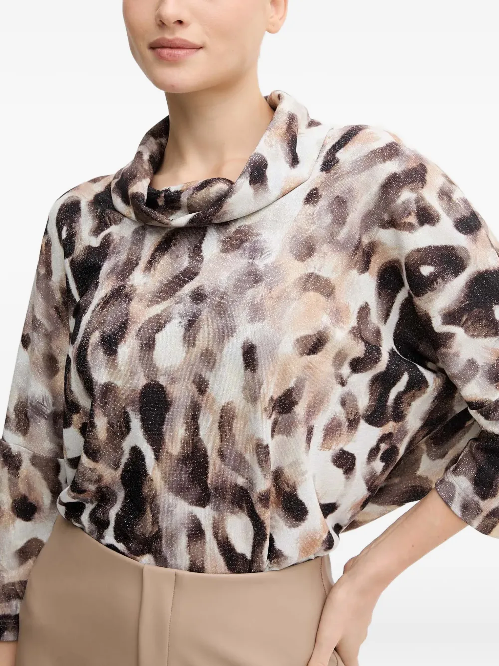 Joseph Ribkoff Top met lange mouwen Beige