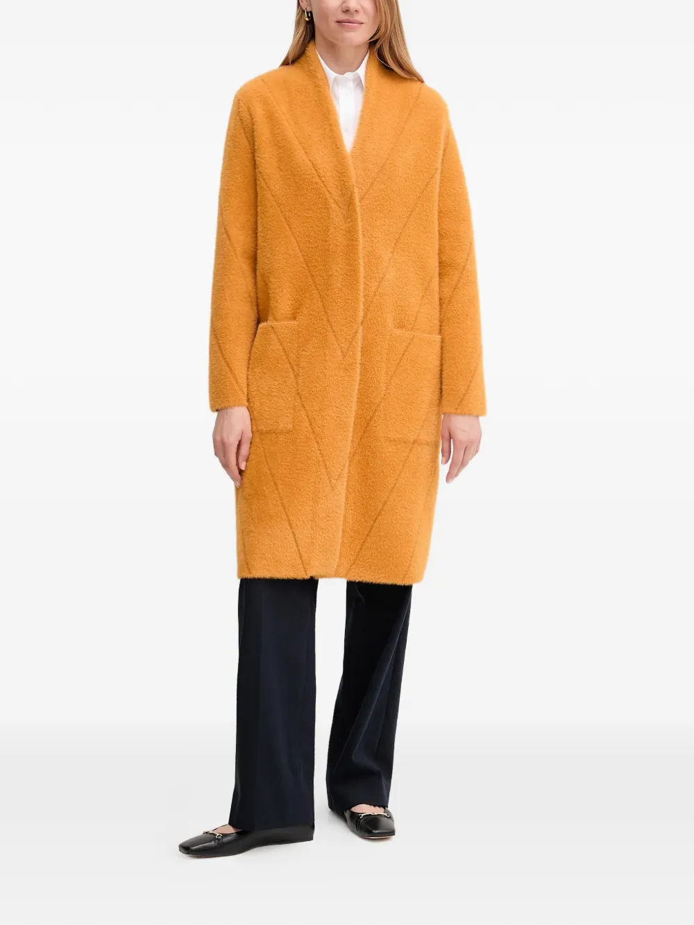 Joseph Ribkoff chevron pocket coat | Oversized Coats | Image 2