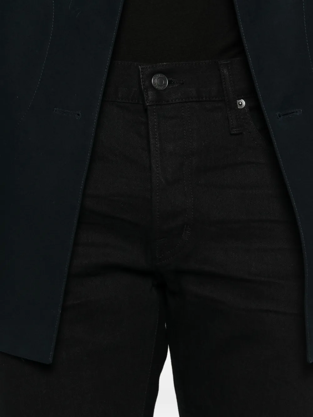 TOM FORD Jeans met logopatch Zwart