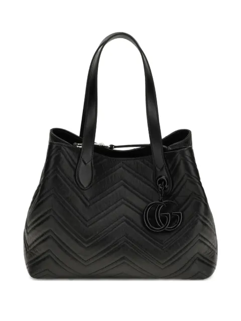 Gucci medium GG Marmont leather tote bag