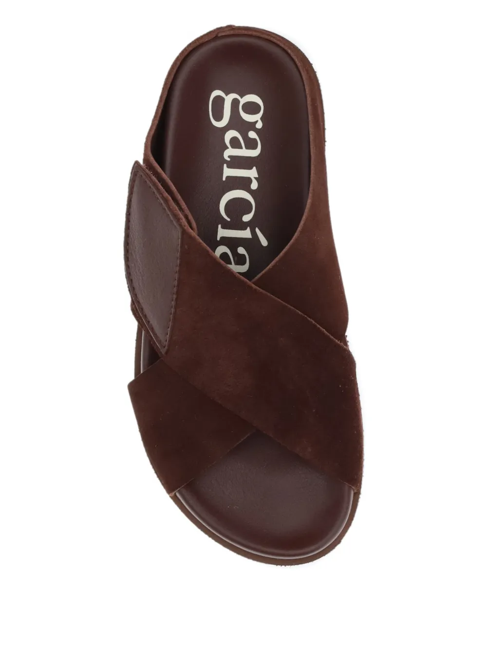 Pedro Garcia Danai sandalen met kruisbandjes Bruin