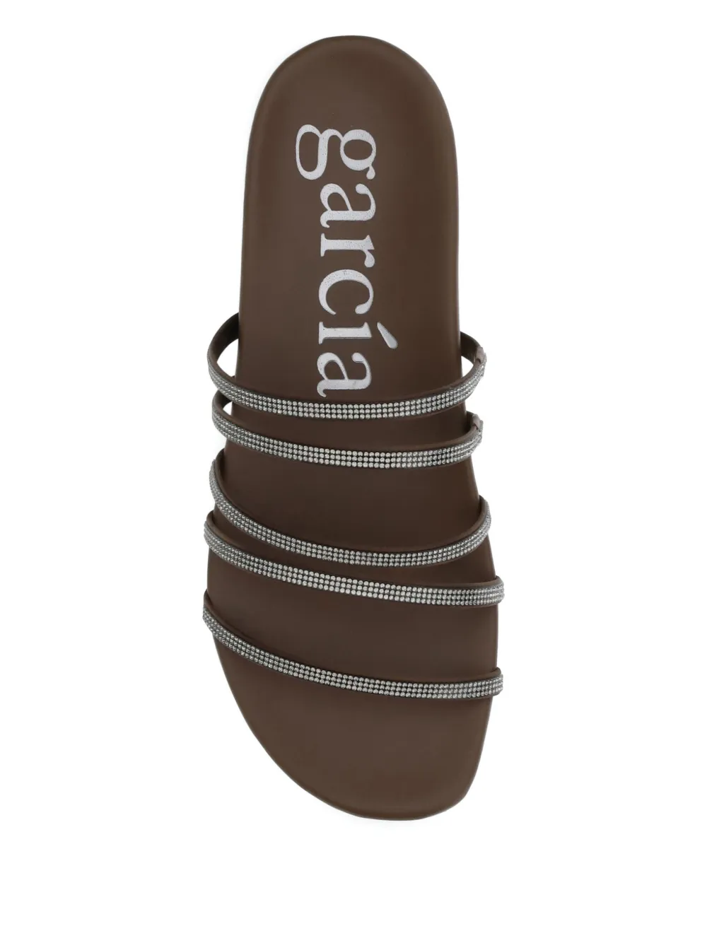 Pedro Garcia Beatrix sandalen met verfraaid bandje Bruin