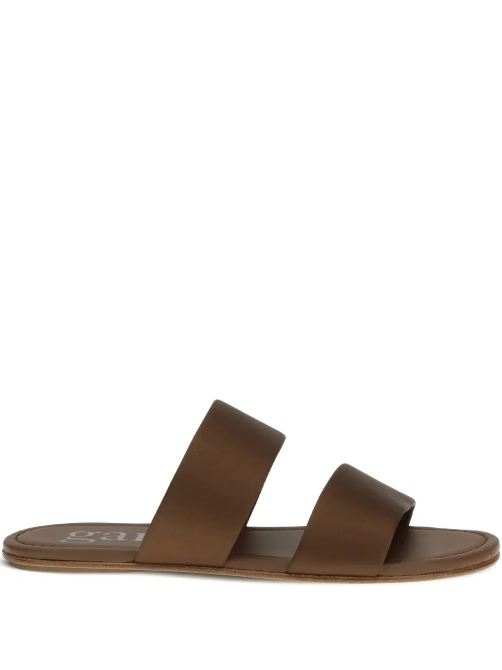 Pedro Garcia Pilia double-strap sandals - Marrone