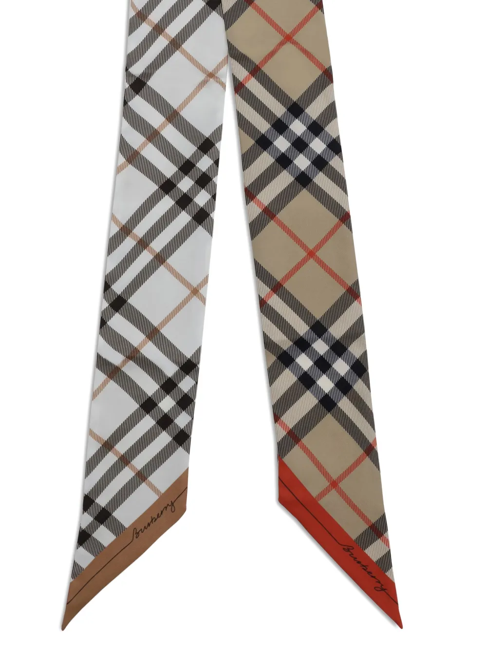 Burberry Vintage Check silk scarf - Beige