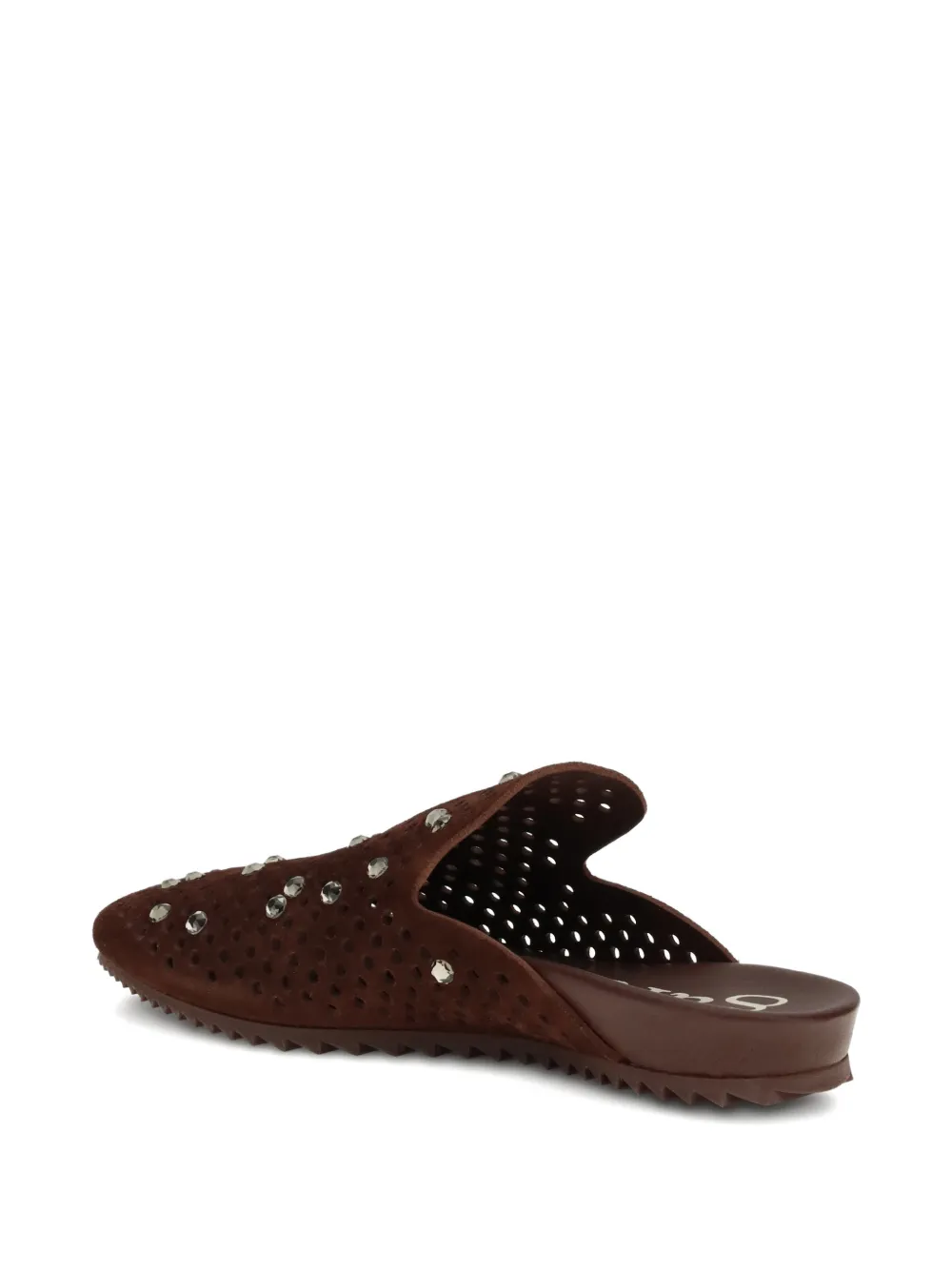 Pedro Garcia Braidy Perforted Sandals In Multi