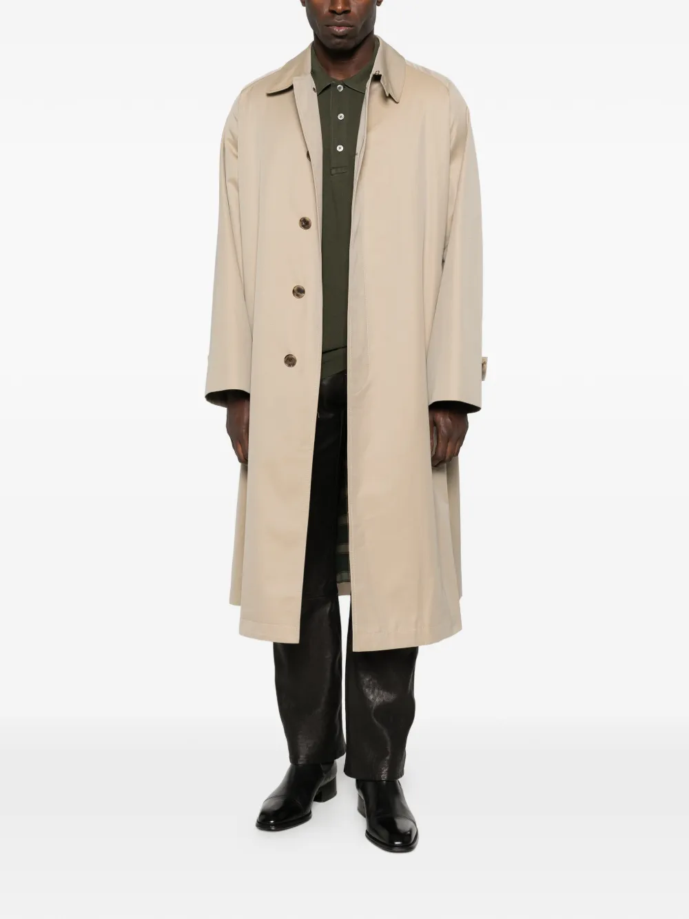 TOM FORD button-fastening polo shirt - Groen