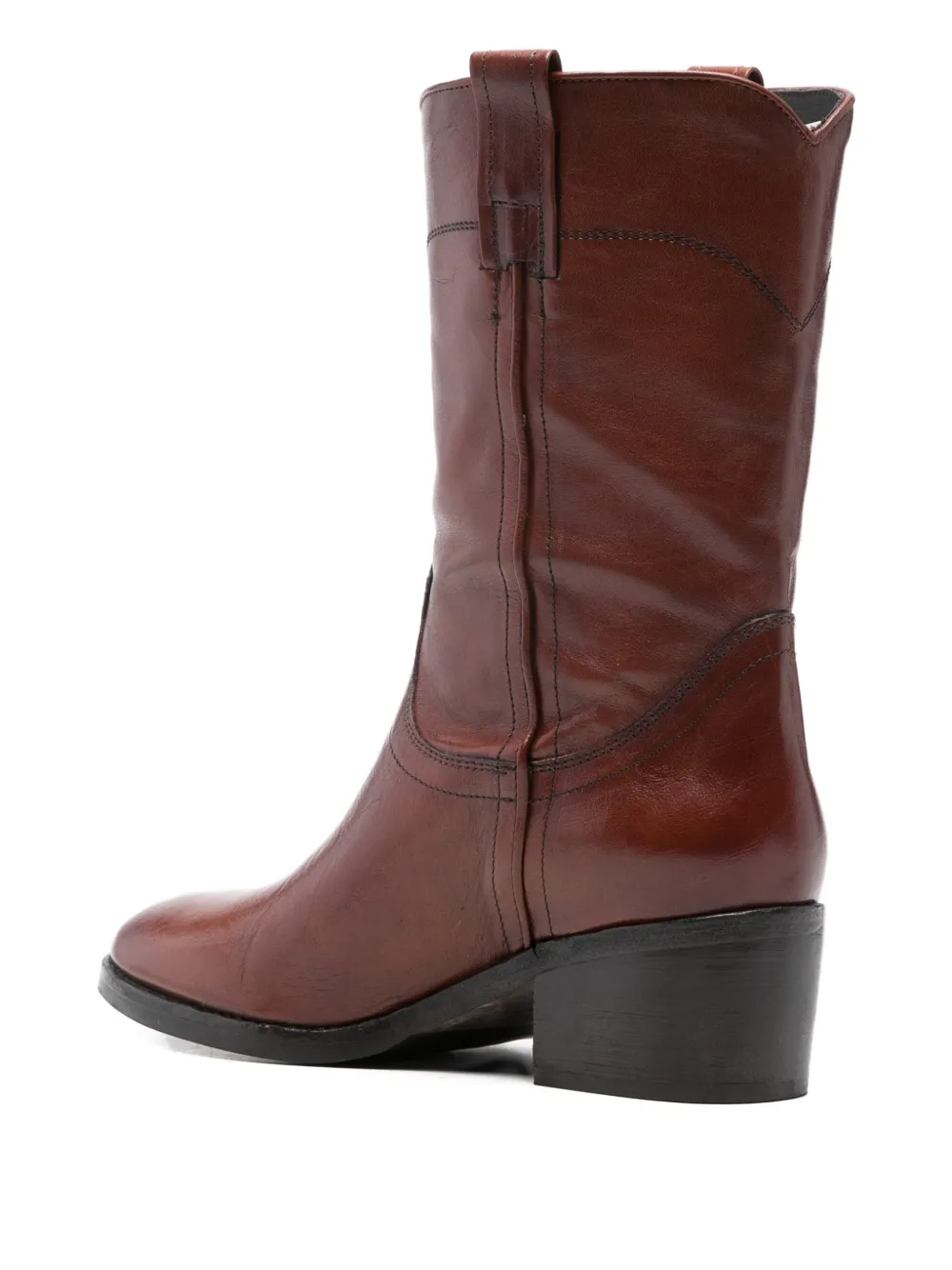 curiositè Rovere 2808 leren laarzen Bruin