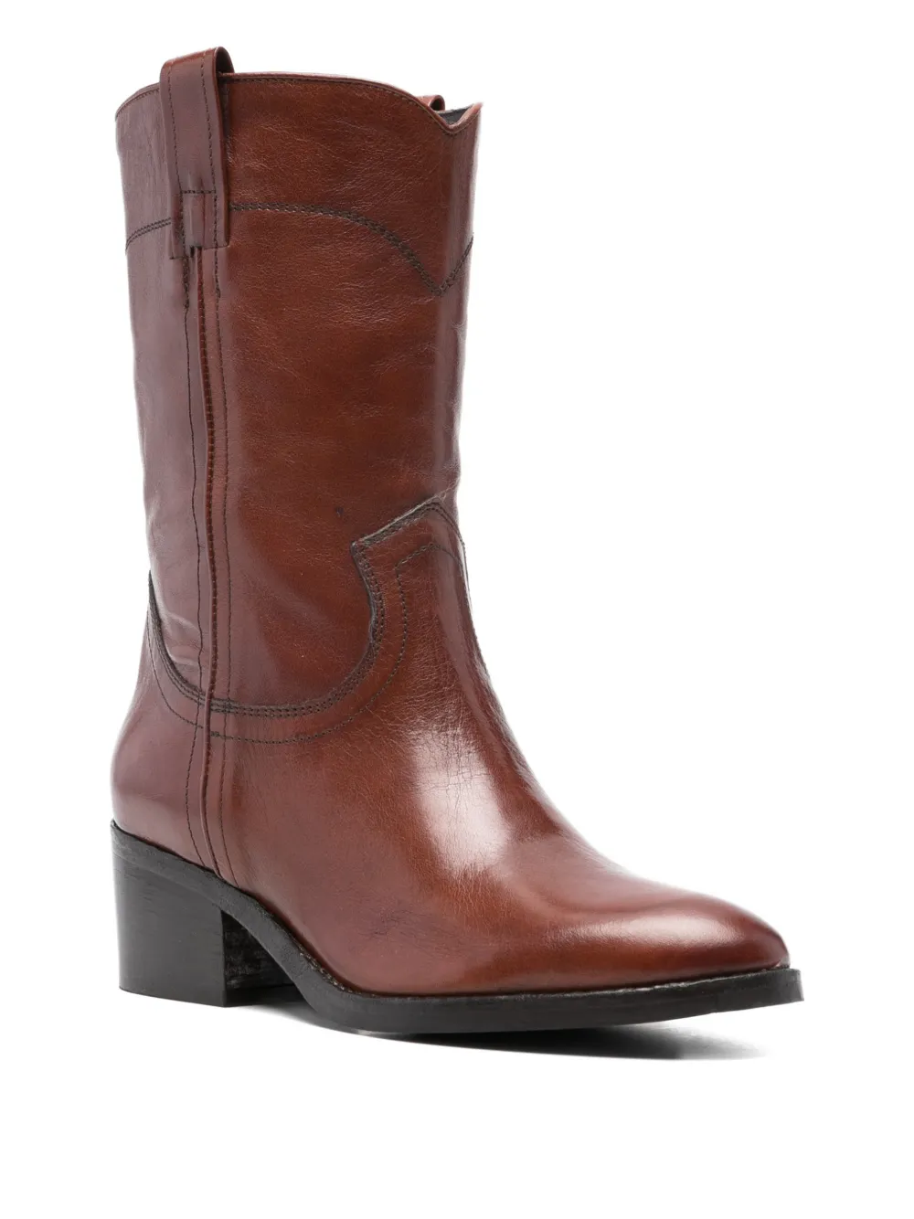 curiositè Rovere 2808 leren laarzen Bruin