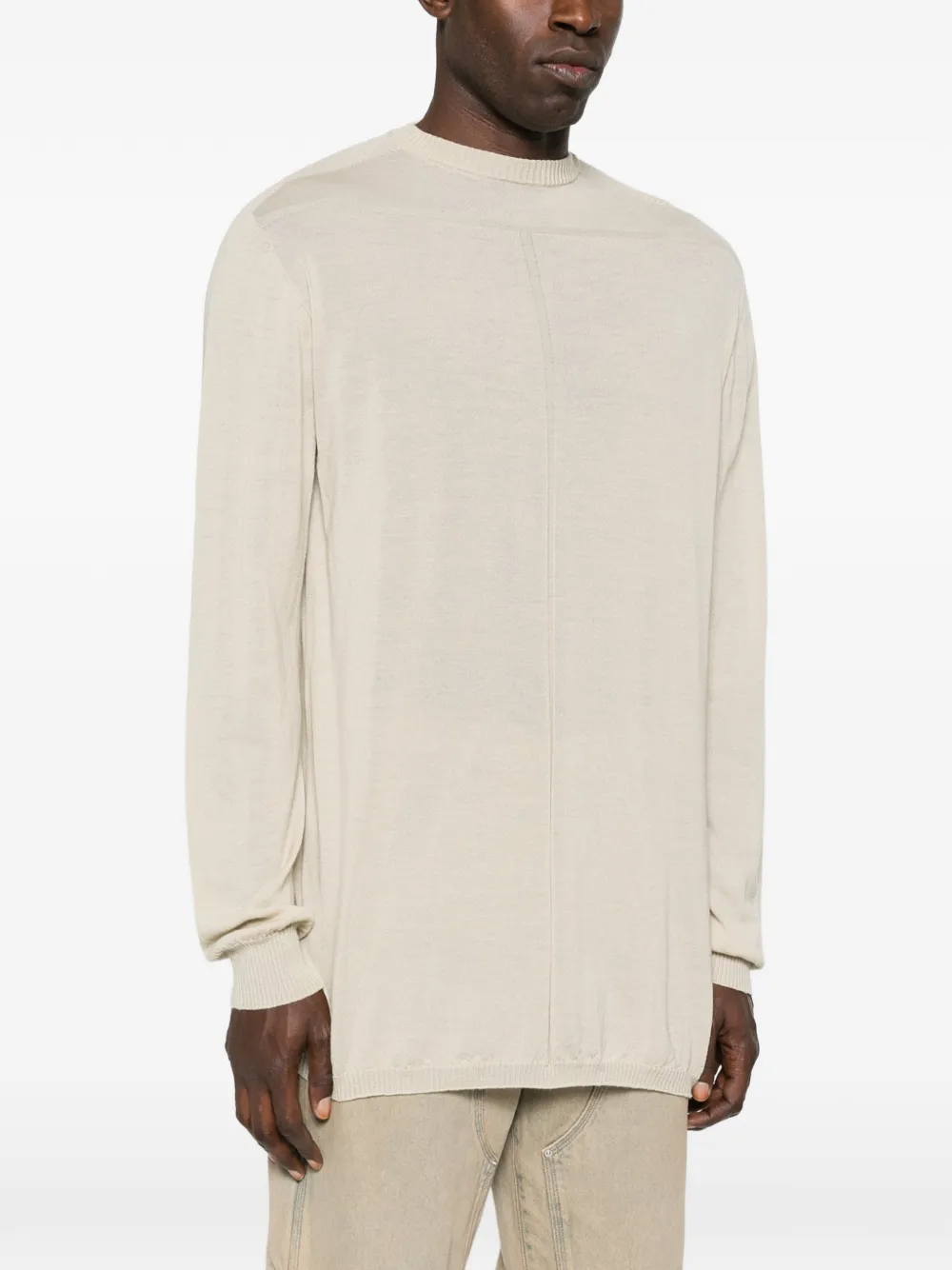 Rick Owens Trui met lange mouwen Beige