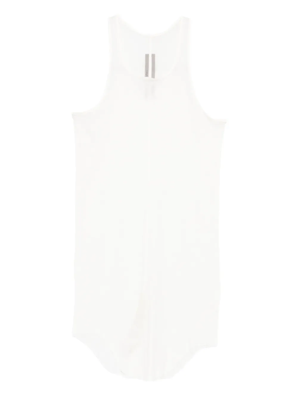 Rick Owens Basic Rib tank top | White | Image 1