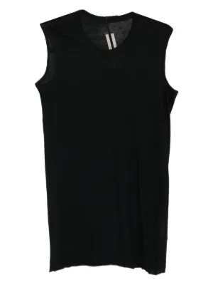 Rick Owens ラウンドネック ノースリーブトップ | ブラック | FARFETCH JP