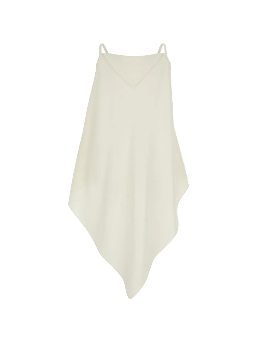  Balenciaga Square-neck Top - Neutrals 