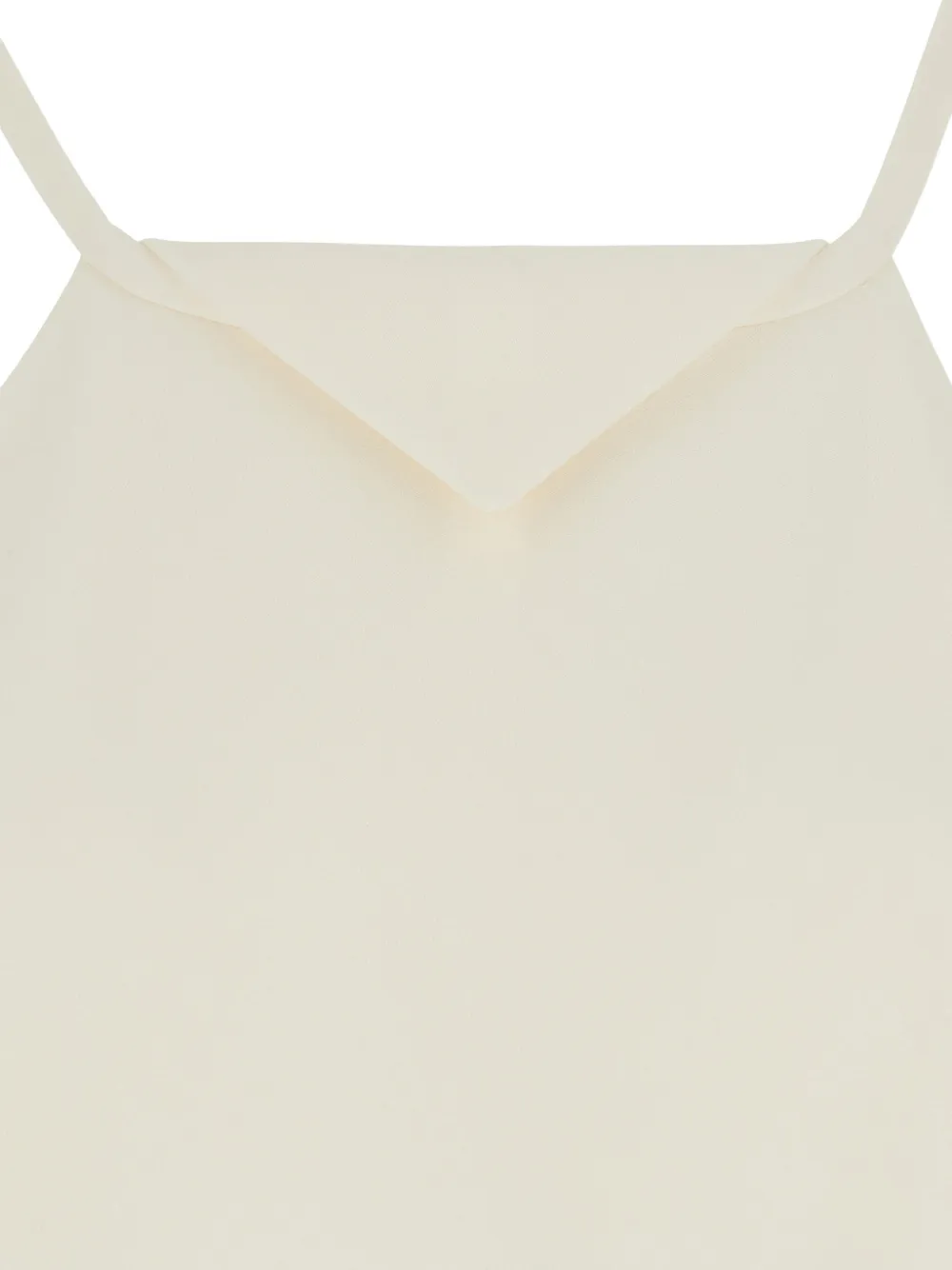  Balenciaga Square-neck Top - Neutrals 