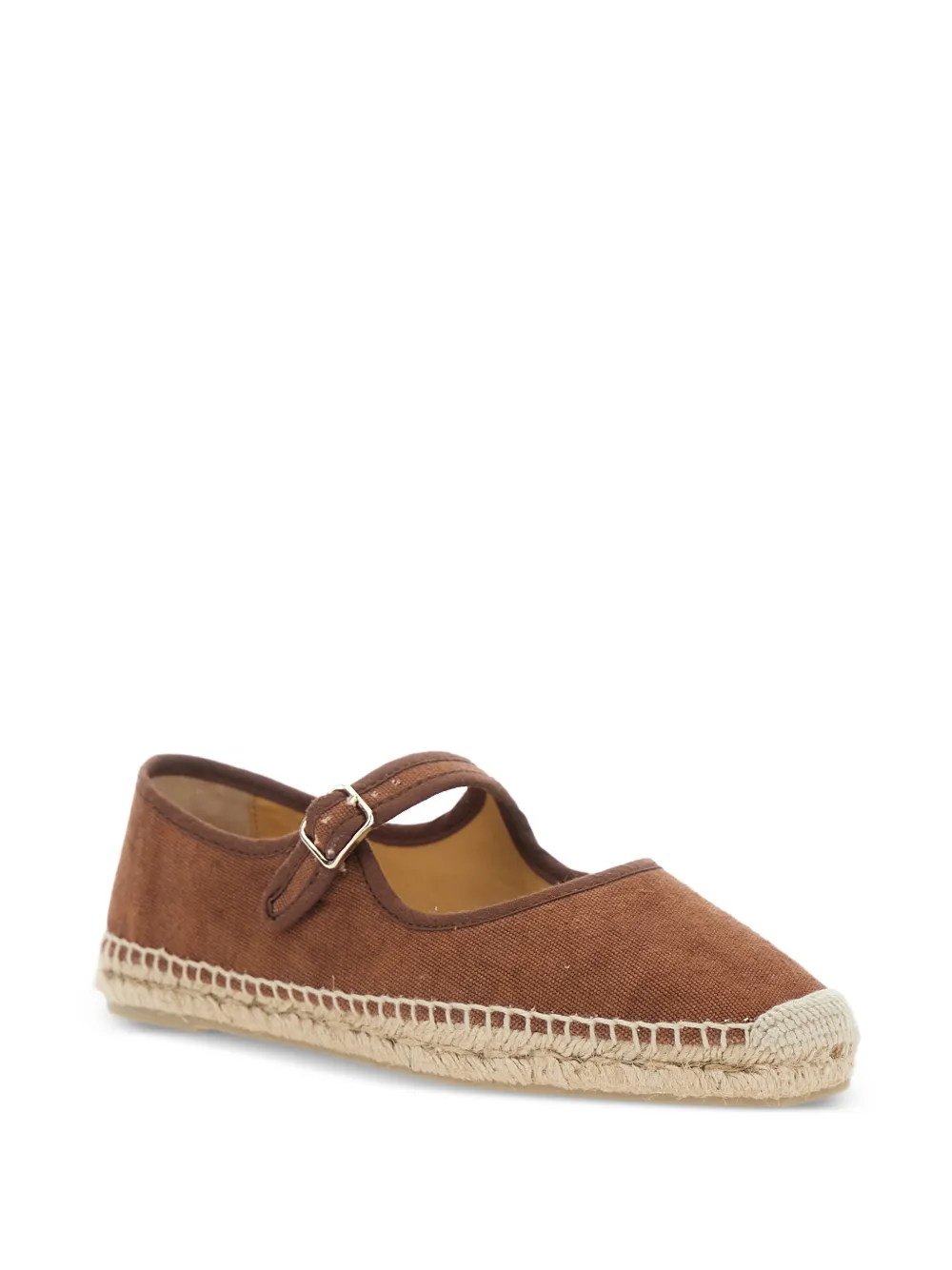 Castañer Padua espadrilles met gespbandje Bruin