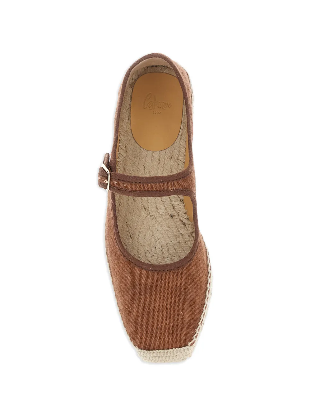 Castañer Padua espadrilles met gespbandje Bruin