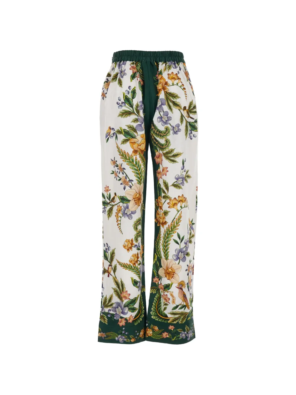  Farm Rio Floral-print Trousers - White 