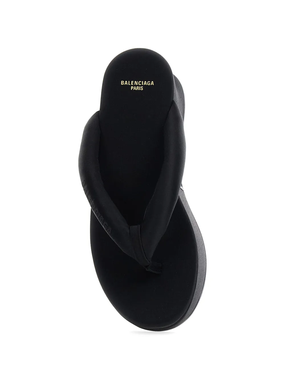 Balenciaga Gaeta sandalen met plateauzool Zwart