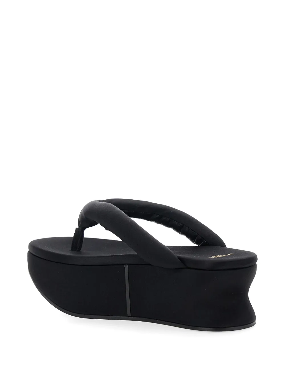 Balenciaga Gaeta sandalen met plateauzool Zwart