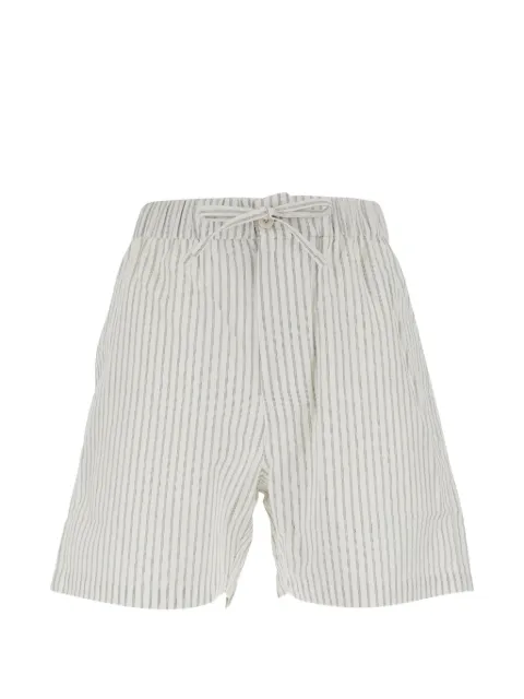 COOR striped drawstring shorts