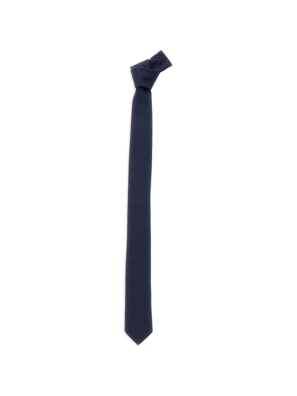 Emporio Armani dotted tie - Blau