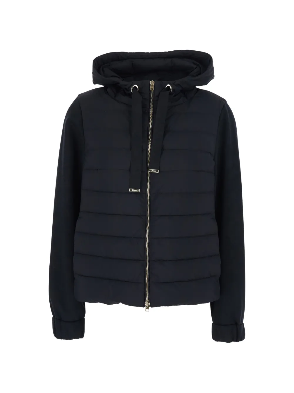 Herno quilted hooded jacket - Blu