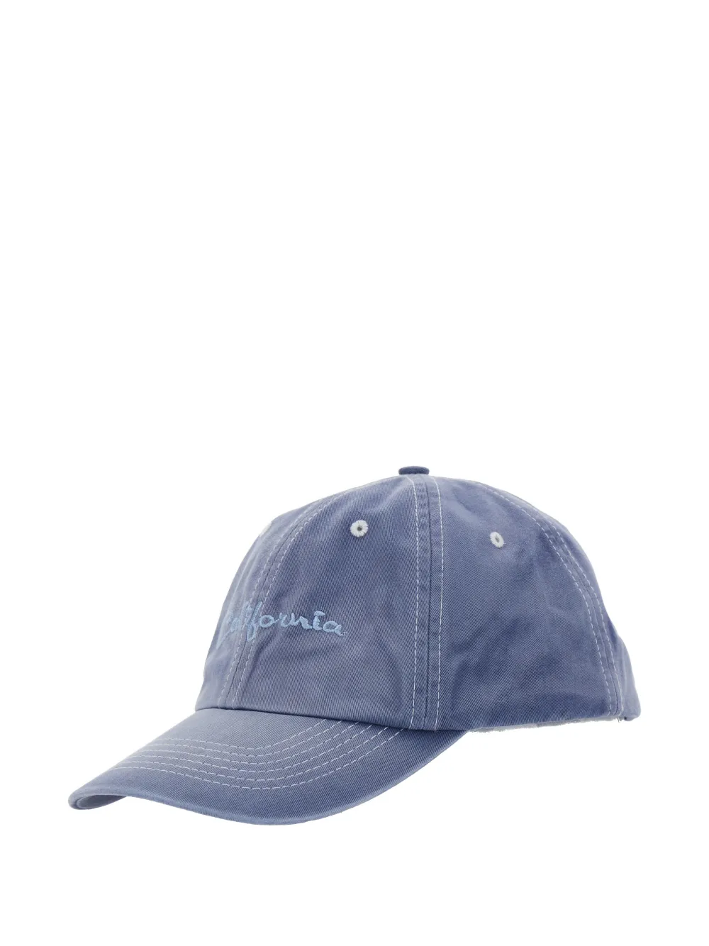 Erl Logo-embroidered Cap In Blue