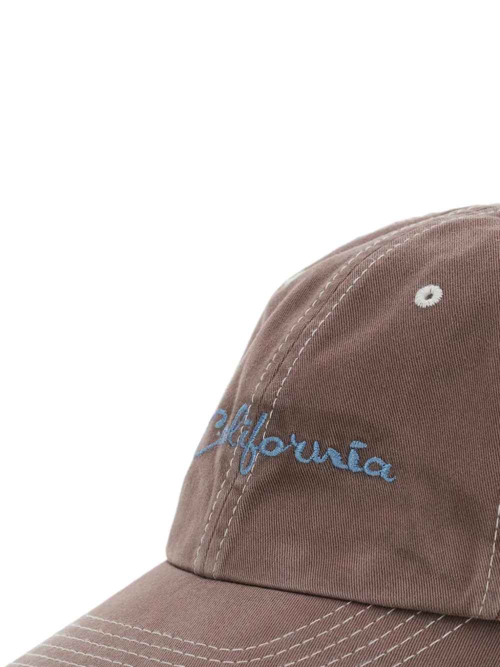  Erl California Woven Cap - Brown 