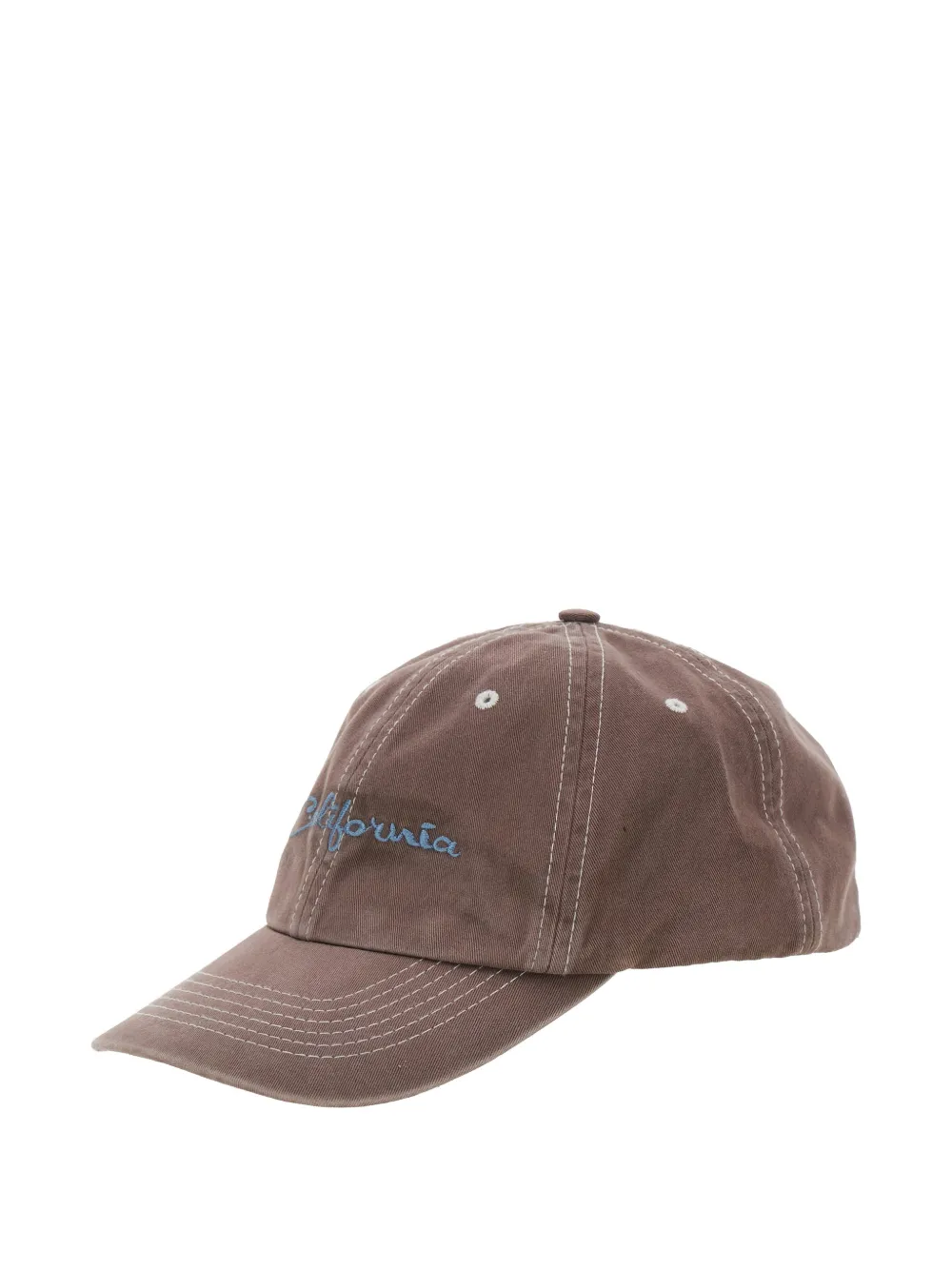 ERL California woven cap - Marrone