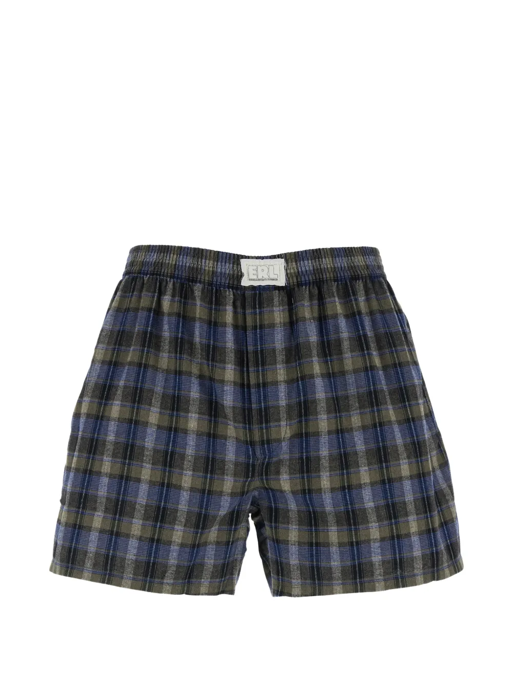 ERL checked boxer briefs - Blu